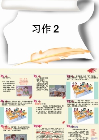 六年级语文下册 习作二《当老师不在场的时候》课件1 苏教版-苏教版小学六年级下册语文课件