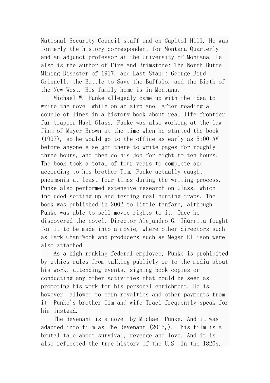 《荒野猎人》中休·格拉斯的复仇分析研究  影视编导专业_第3页