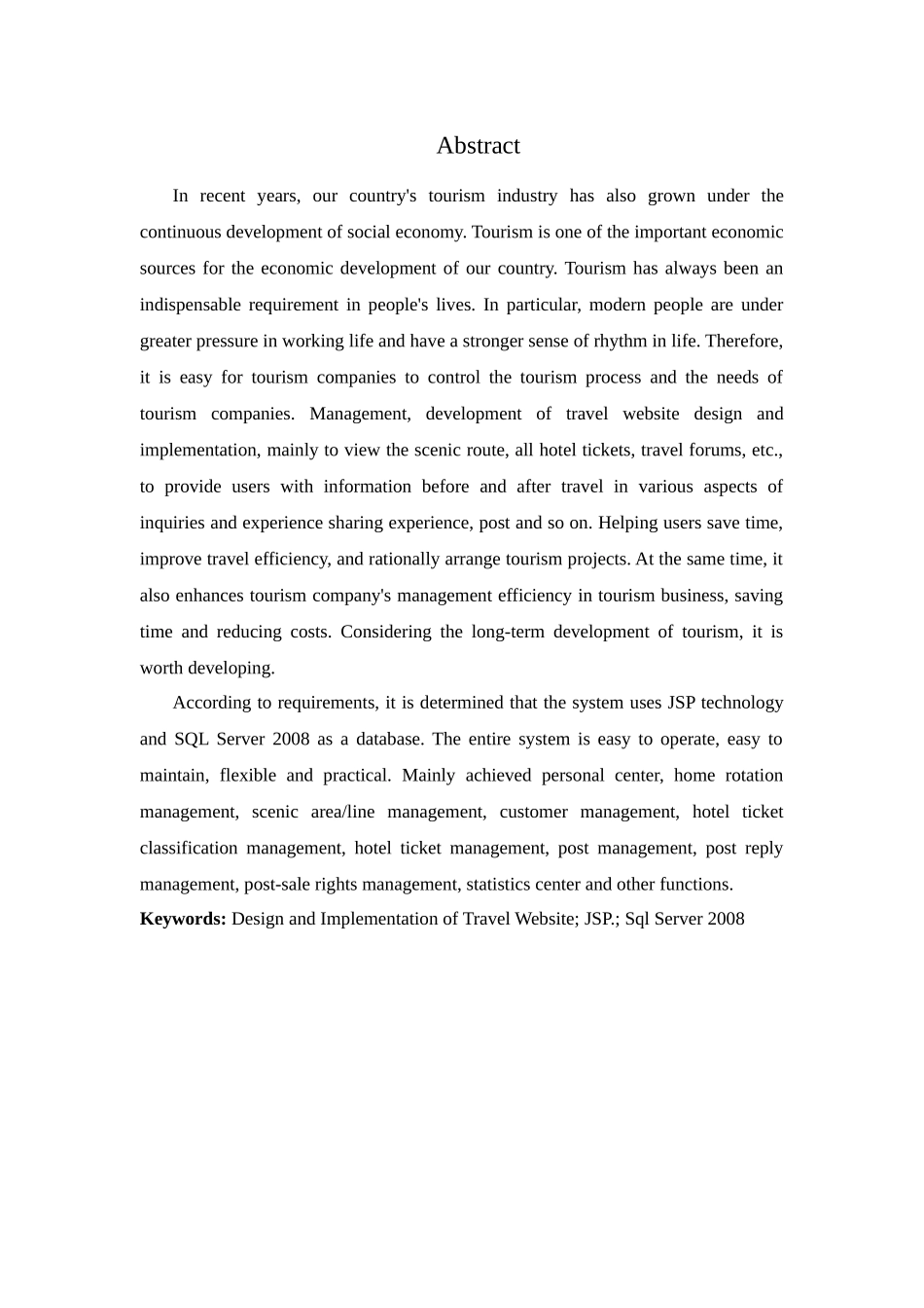 JSP技术旅游网站的设计与实现开发工具介绍分析研究  计算机专业_第2页