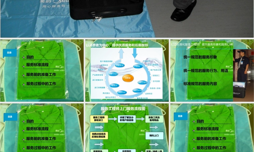 美的服务标准化全流程