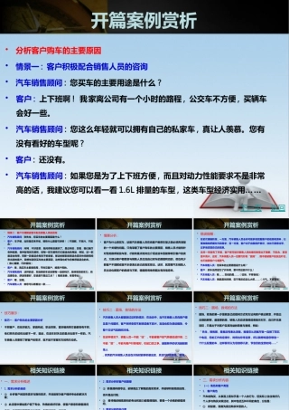 汽车销售需求分析课件