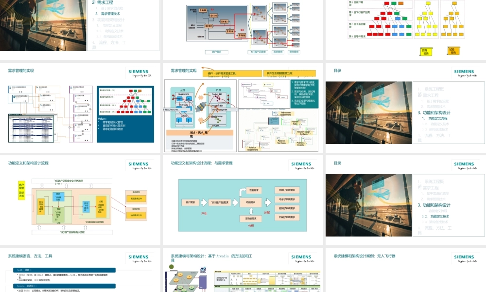 需求工程与功能架构