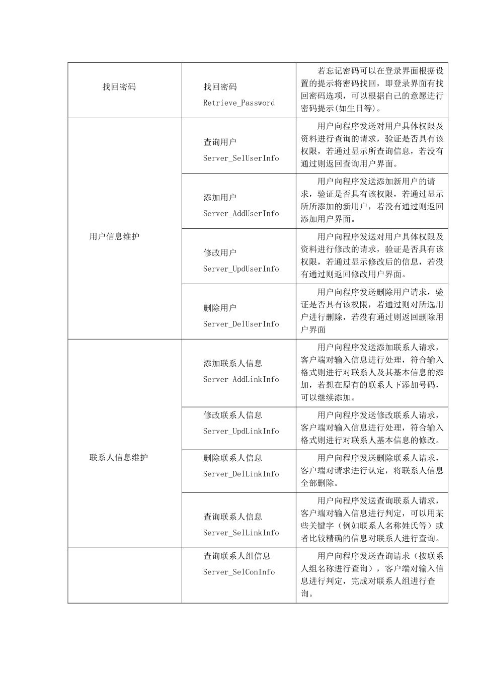 通讯录需求规格说明书_第3页