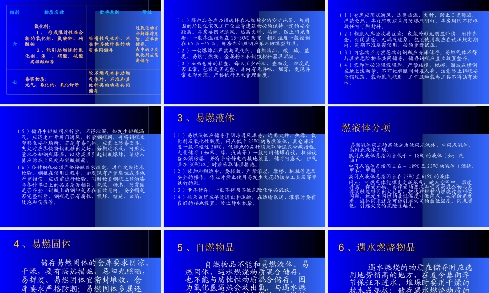 危险化学品安全管理培训课件