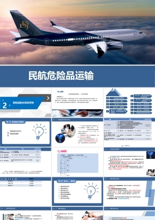 民航危险品运输课件共11章第二章危险品的分类及特性