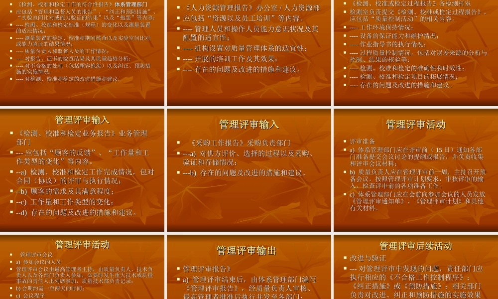 管理评审课件完整