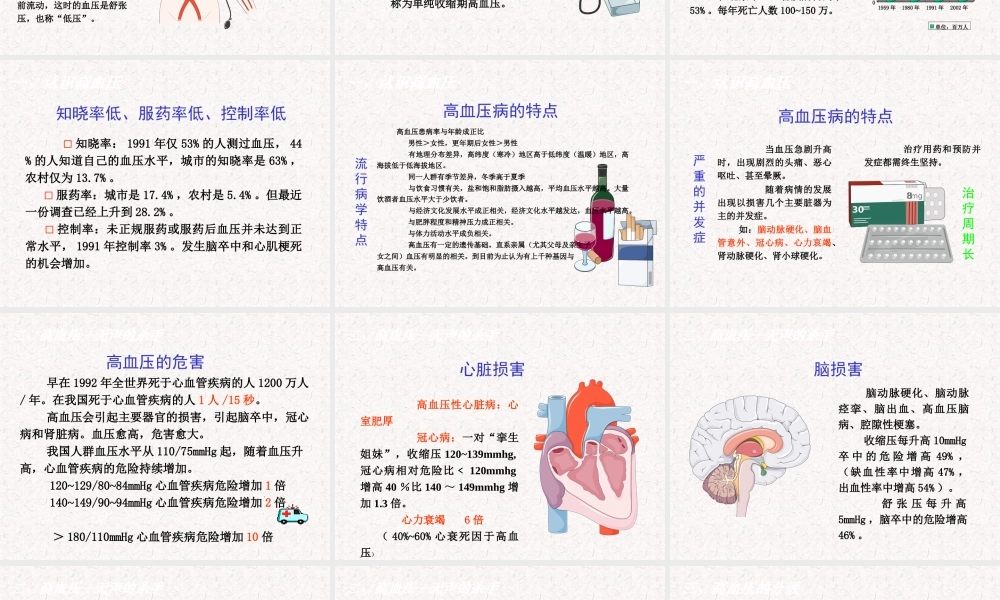 高血压中医药防治
