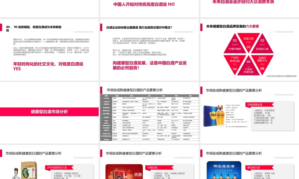 白酒品牌长江同济堂健康型白酒新品牌咨询设计方向策划方案