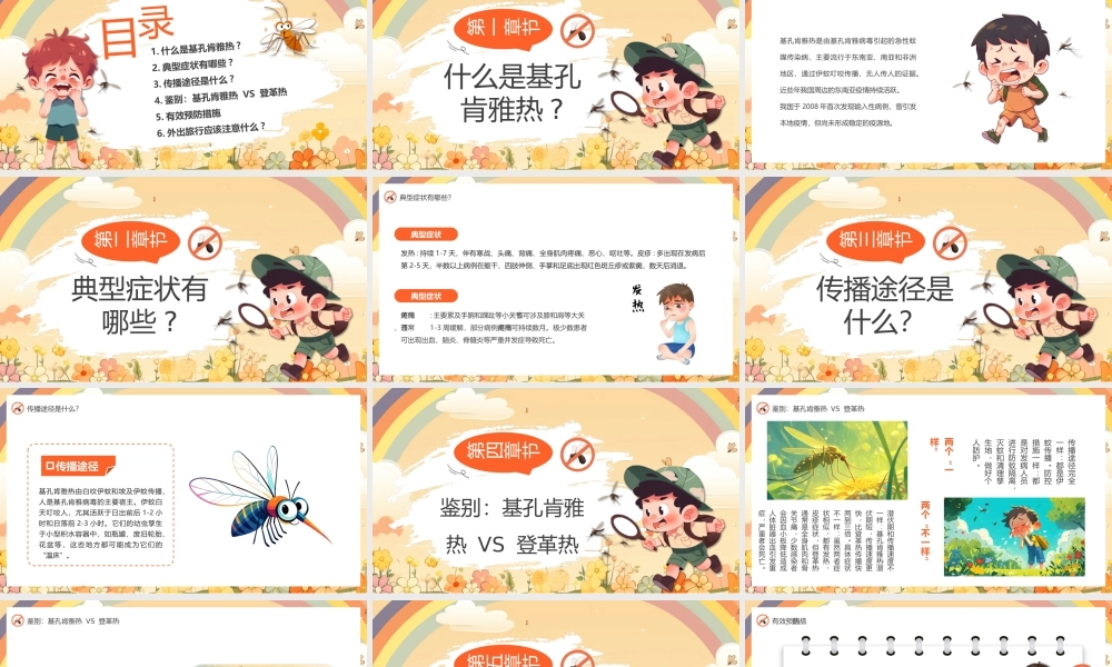 基孔肯雅热防控指南