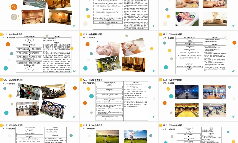 酒店康乐服务与管理第四章-酒店康乐部的服务与规范[精]