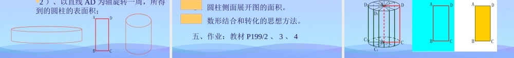 圆柱的侧面展开图课件