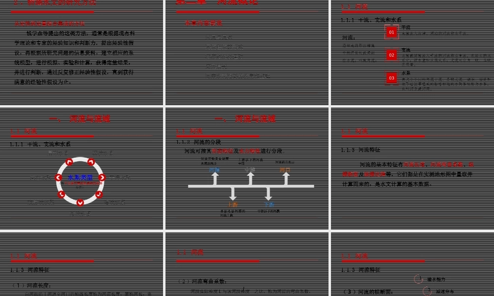 桥涵水文-课件汇总全套电子教案