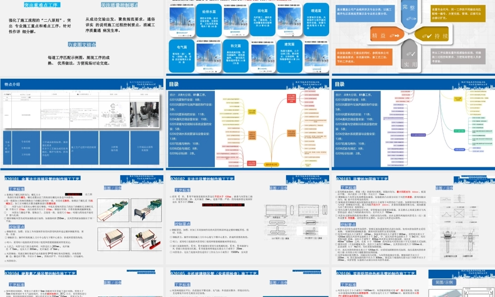 暖通专业工艺标准培训完整