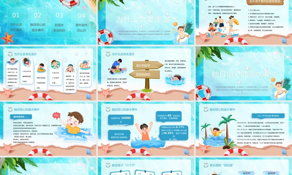 防溺水安全教育课件