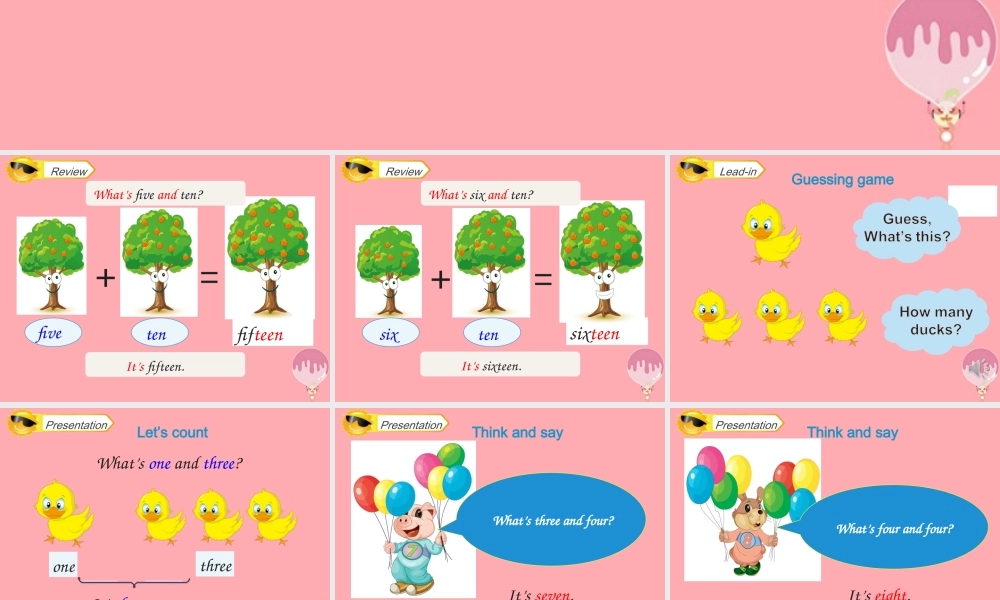 四年级英语上册 Unit 2 What’s your number（Lesson 10）教学课件 人教精通版-人教版小学四年级上册英语课件