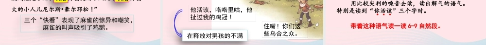 六年级语文下册 第二单元 6 骑鹅旅行记（节选）精品课件 新人教版-新人教版小学六年级下册语文课件