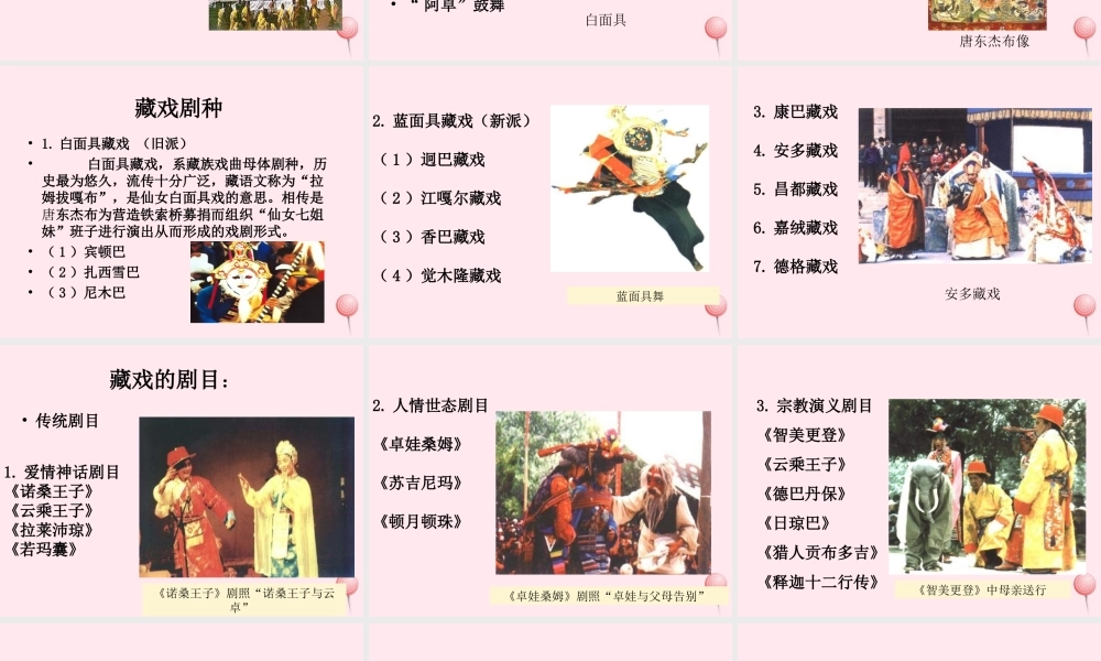 六年级语文下册 第二单元 7 藏戏课堂教学课件2 新人教版-新人教版小学六年级下册语文课件