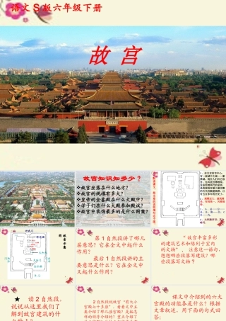 六年级语文下册 第5单元 20《故宫》课件3 语文S版-语文S版小学六年级下册语文课件