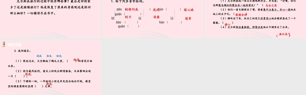 六年级语文下册 第2单元 6骑鹅旅行记（节选）课件 新人教版-新人教版小学六年级下册语文课件