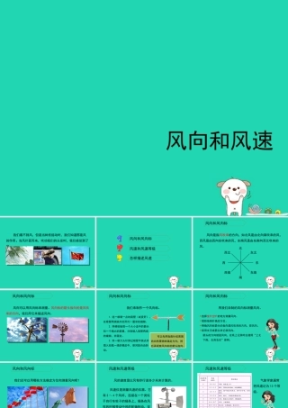 四年级科学上册 1.4风向和风速课件3 教科版-教科版小学四年级上册自然科学课件