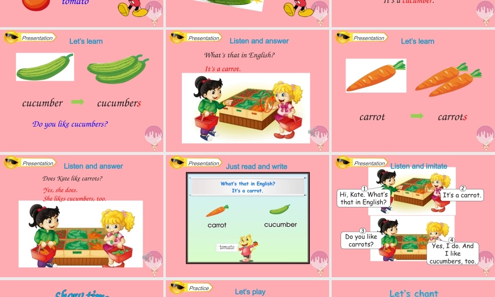 四年级英语上册 Unit 3 It’s a pineapple（Lesson 16）教学课件 人教精通版-人教版小学四年级上册英语课件