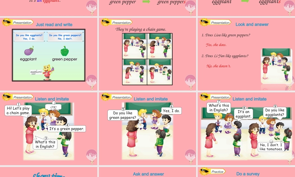 四年级英语上册 Unit 3 It’s a pineapple（Lesson 17）教学课件 人教精通版-人教版小学四年级上册英语课件