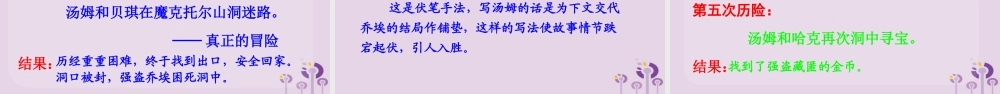 六年级语文下册 第四组 17《汤姆 索亚历险记》教学课件 新人教版-新人教版小学六年级下册语文课件