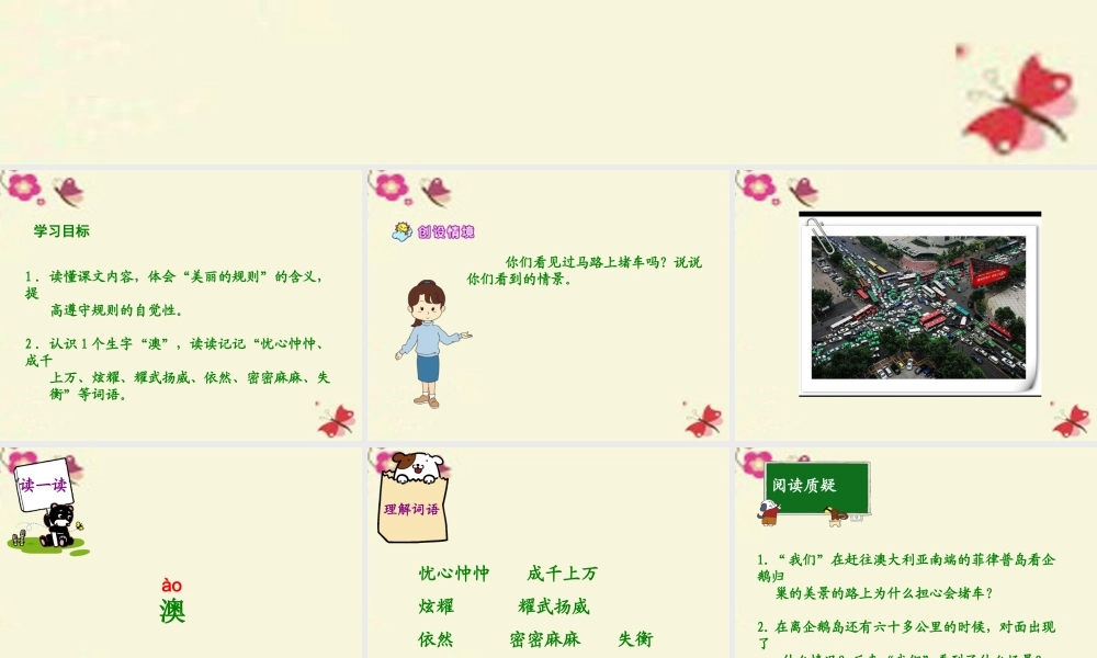 六年级语文下册 第2单元 9《美丽的规则》课件6 语文S版-语文S版小学六年级下册语文课件