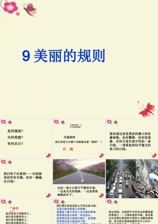 六年级语文下册 第2单元 9《美丽的规则》课件7 语文S版-语文S版小学六年级下册语文课件