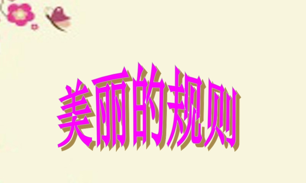 六年级语文下册 第2单元 9《美丽的规则》课件9 语文S版-语文S版小学六年级下册语文课件