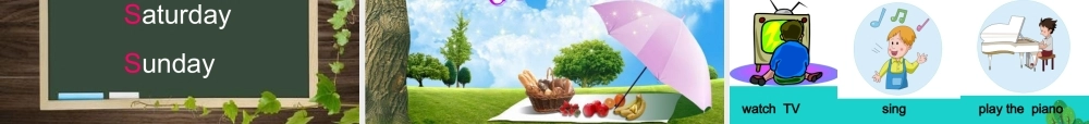 四年级英语上册 Unit 3 Lesson 3 What do you do on Saturday课件1 鲁科版-鲁科版小学四年级上册英语课件
