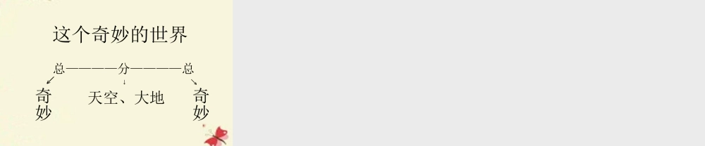 六年级语文下册 第3单元 6《这个奇妙的世界》课件4 语文A版-语文A版小学六年级下册语文课件