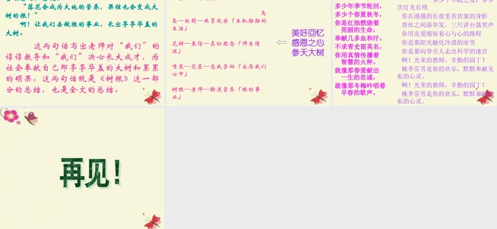 六年级语文下册 第6单元 27《校园交响诗》课件1 语文S版-语文S版小学六年级下册语文课件