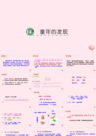 六年级语文下册 第三单元 的发现课件 语文S版-语文S级下册语文课件