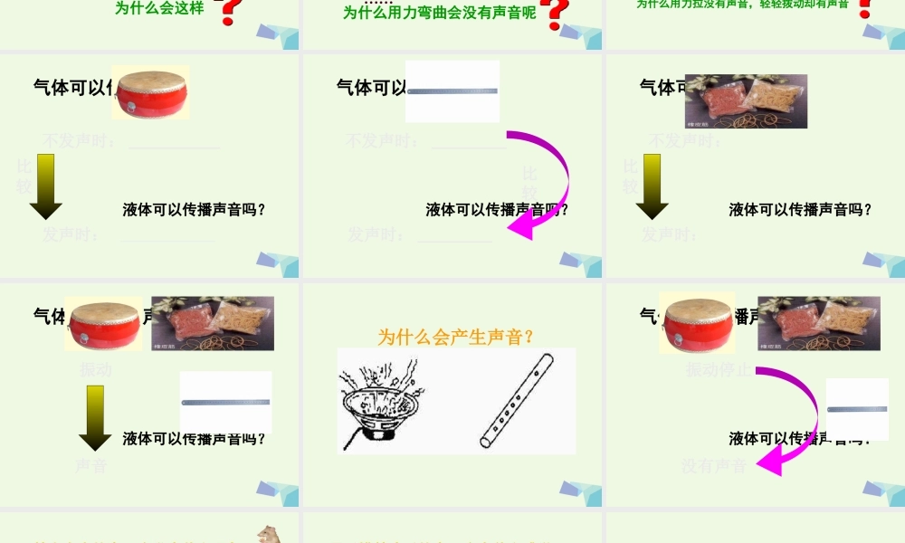 四年级科学上册 3.2 声音是怎样产生的课件3 教科版-教科版小学四年级上册自然科学课件