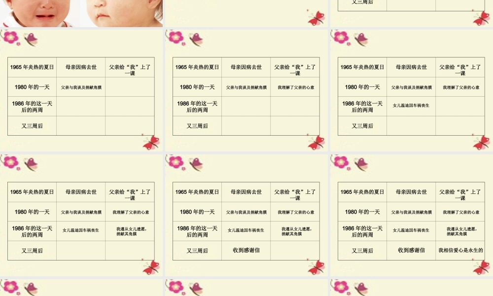 六年级语文下册 第4单元 18《永生的眼睛》课件6 语文S版-语文S版小学六年级下册语文课件