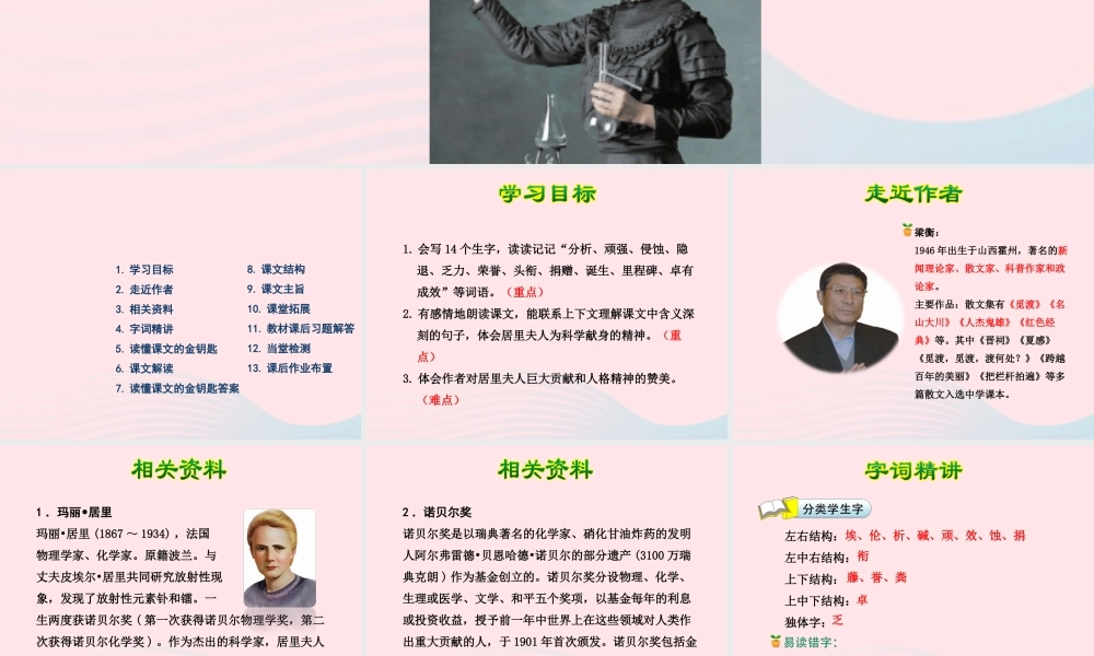 六年级语文下册 第五单元 1的美丽（第1课时）课件 新人教版-新人教级下册语文课件