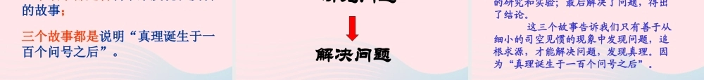 六年级语文下册 第五单元 15 真理诞生于一百个问号之后教学课件 新人教版-新人教版小学六年级下册语文课件