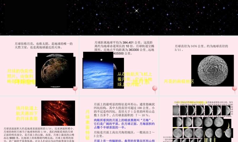 四年级信息技术上册 第6课《月球探秘》课件1 冀教版-冀教版小学四年级上册信息技术课件