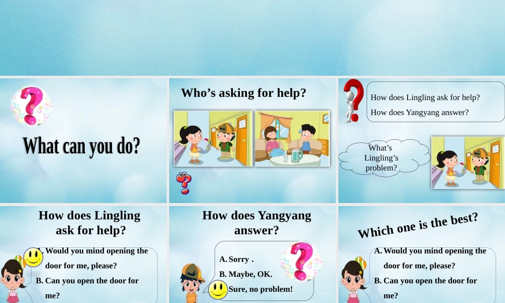 四年级英语上册 Unit 3 Will you do me a favour Lesson 10课件 北京课改版-北京课改版小学四年级上册英语课件