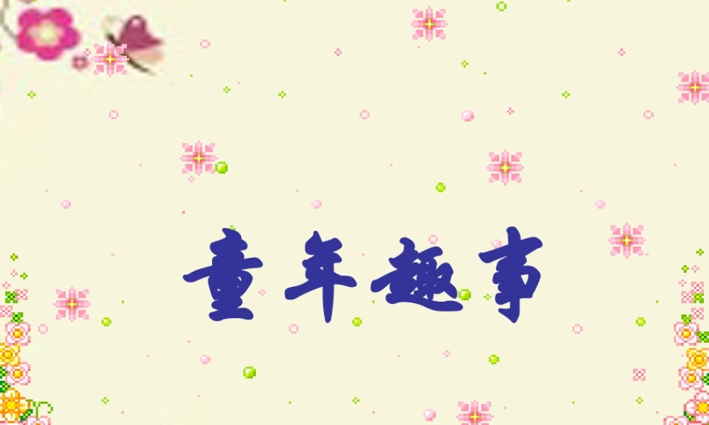 六年级语文下册 习趣事》课件1 苏教版-苏教级下册语文课件