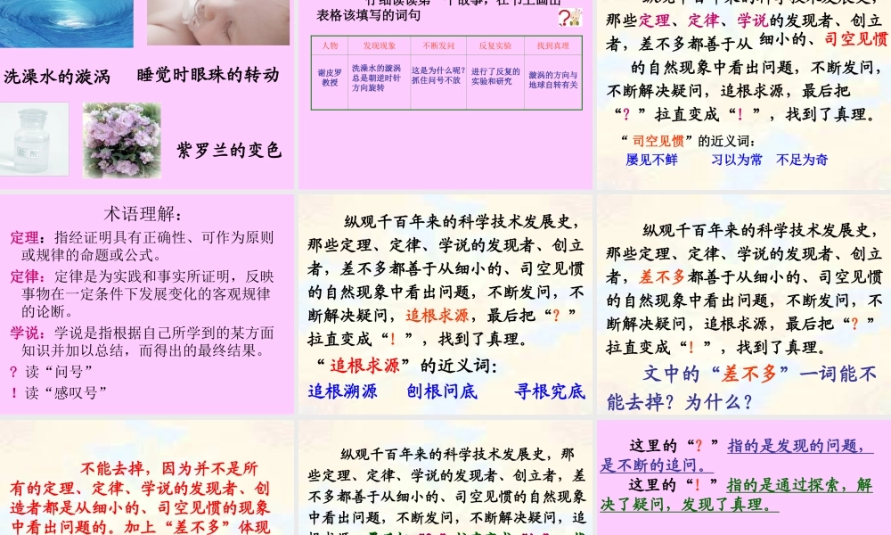 六年级语文下册 第五单元 20 真理诞生于一百个问号之后课件1 新人教版-新人教版小学六年级下册语文课件