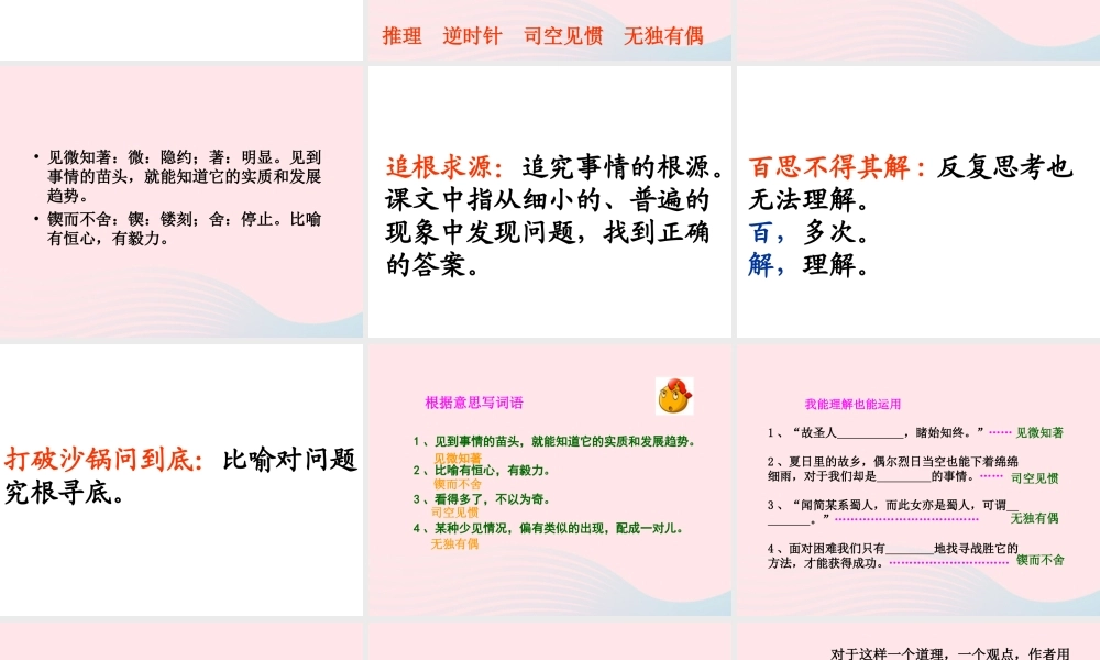 六年级语文下册 第五单元 20真理诞生于一百个问号之后课件2 新人教版-新人教版小学六年级下册语文课件