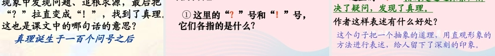 六年级语文下册 第五单元 20真理诞生于一百个问号之后课件2 新人教版-新人教版小学六年级下册语文课件