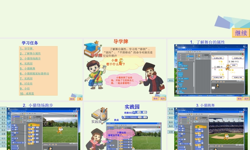 四年级信息技术上册 第快乐的小猫课件1 苏科版-苏科级上册信息技术课件