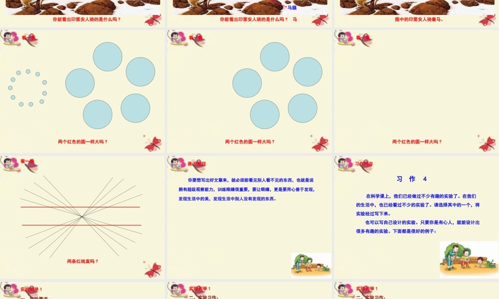 六年级语文下册 习作四《一个有趣的实验》课件2 苏教版-苏教版小学六年级下册语文课件