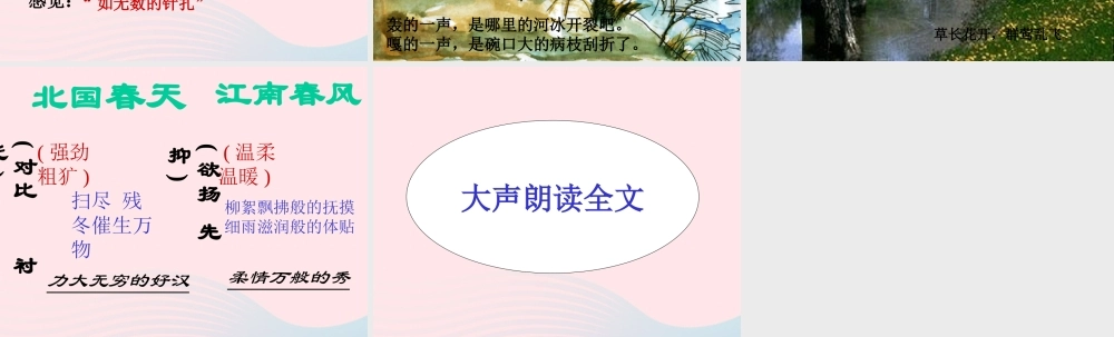 六年级语文下册 第一单元 春天来了 1.2 春风课件1 沪教版五四制-沪教版小学六年级下册语文课件