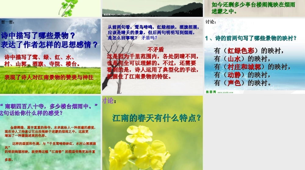 六年级语文下册 第一单元 春天来了 1.4 春之古韵课件3 沪教版五四制-沪教版小学六年级下册语文课件