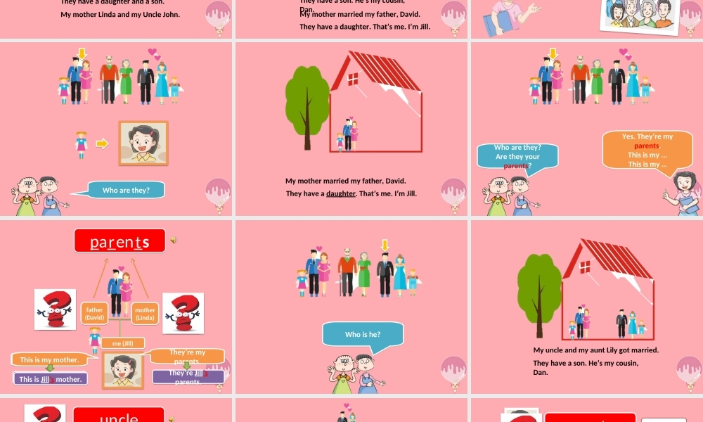 四年级英语上册 Unit 4 do you have any cousins（第1课时）课件1 牛津上海版-牛津上海版小学四年级上册英语课件