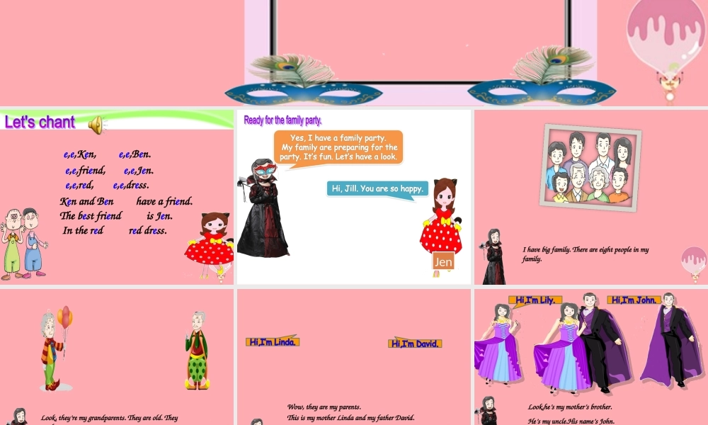 四年级英语上册 Unit 4 do you have any cousins（第2课时）课件1 牛津上海版-牛津上海版小学四年级上册英语课件